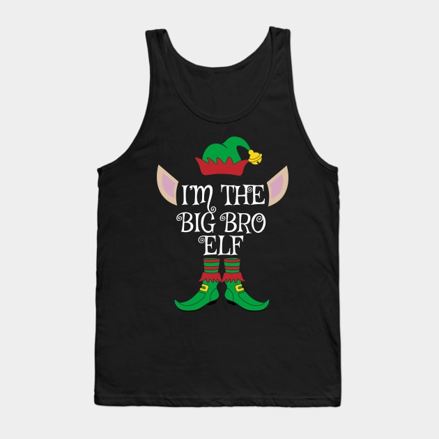 I'm The Big Bro Christmas Elf Tank Top by Meteor77